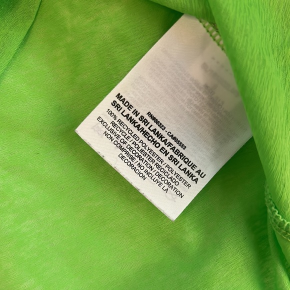 Nike Tank Bright/Neon Green Size Small - Picture 3 of 6